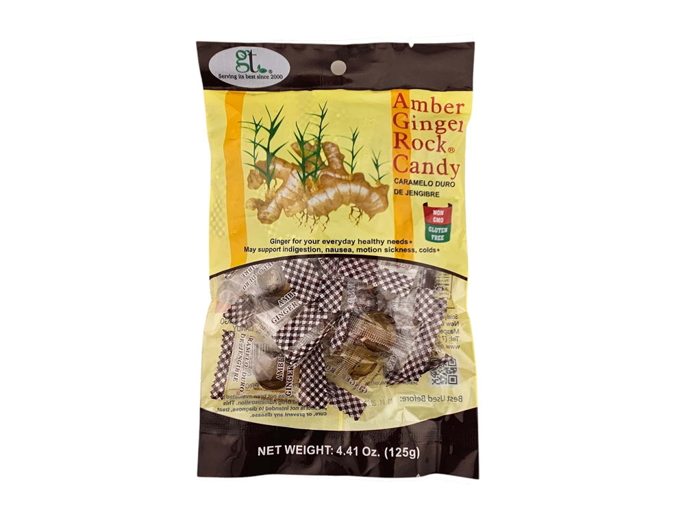 G.T.R AMBER ROCK GINGER CANDY 綠怡 琥珀薑糖*硬糖*(4.41 OZ)
