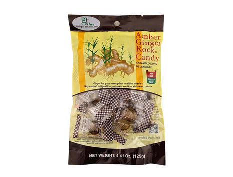 G.T.R AMBER ROCK GINGER CANDY 綠怡 琥珀薑糖*硬糖*(4.41 OZ)