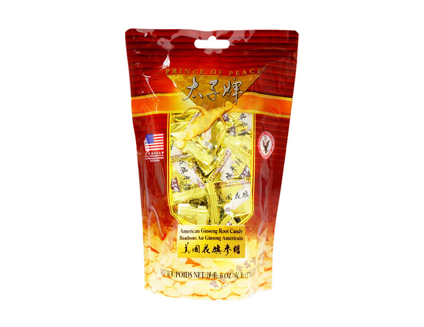 PRINCE AMERICA GINSENG CANDY 太子 花旗參糖(6 OZ)