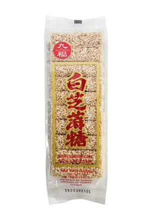 CHO FOO WHITE SESAME CANDY 九福 白芝麻糖（3 OZ）