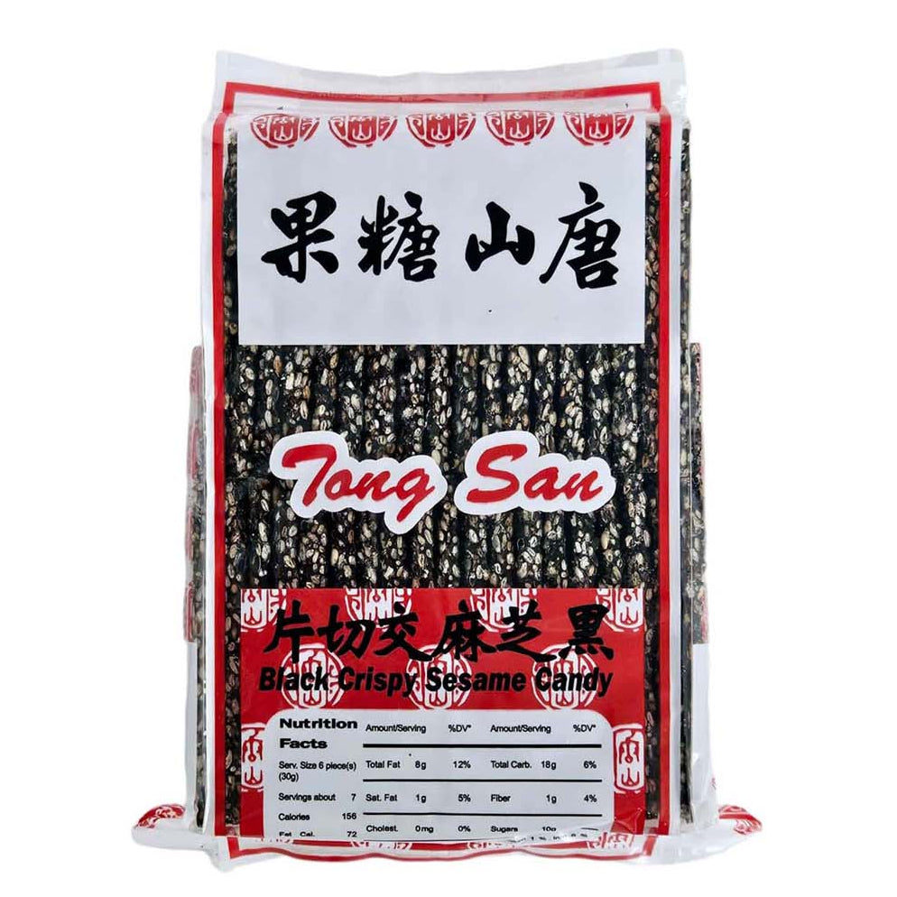 BLACK CRISPY SESAME CANDY 唐山 黑芝麻交切片(6 OZ)