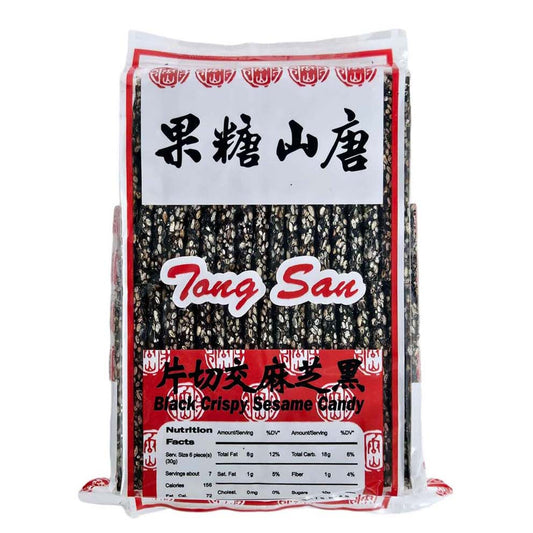 BLACK CRISPY SESAME CANDY 唐山 黑芝麻交切片(6 OZ)