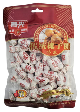 CHUN GUANG CLASSIC COCONUT SUGAR 春光 傳統椰子糖*特濃*(8.8 OZ)