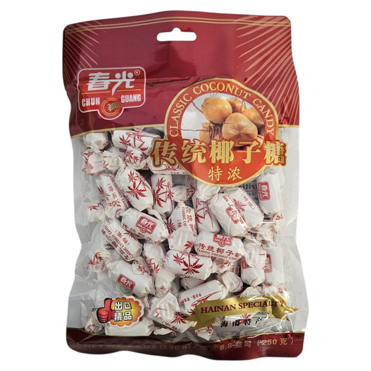 CHUN GUANG CLASSIC COCONUT SUGAR 春光 傳統椰子糖*特濃*(8.8 OZ)