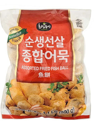 CHORIPDONG ASSORTED FRIED FISH BALL 雜錦魚豆腐 (500 G)