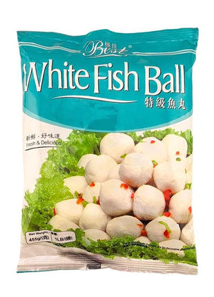 WHITE FISH BALL 極佳 特級魚丸(16 OZ)