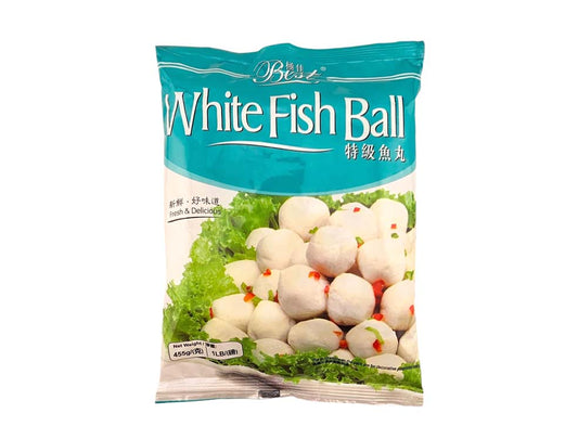 WHITE FISH BALL 極佳 特級魚丸(16 OZ)
