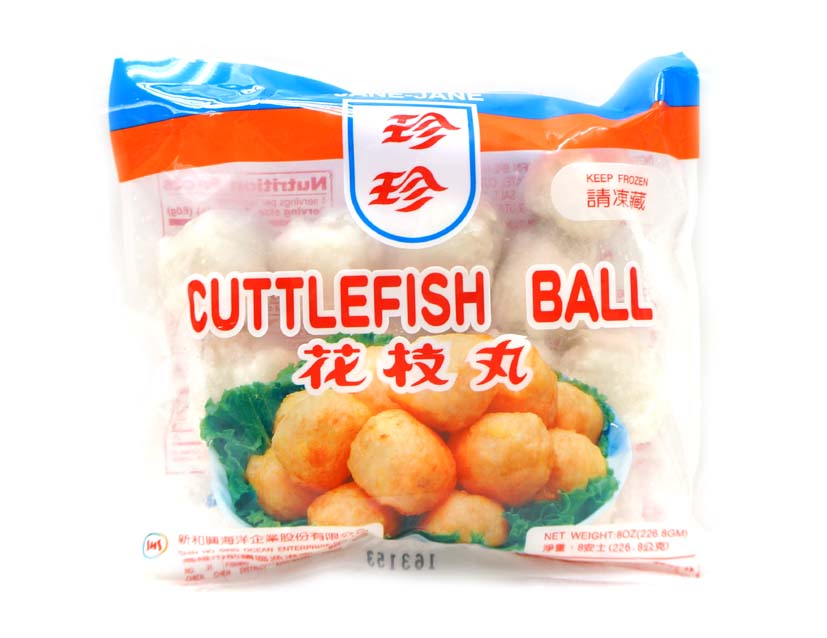 CUTTLEFISH BALL 珍珍 花枝丸(8 OZ)