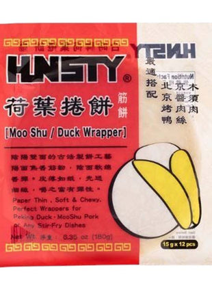 HUNSTY MOO SHU/DUCK WRAPP 合時 荷葉捲皮(12x15G)