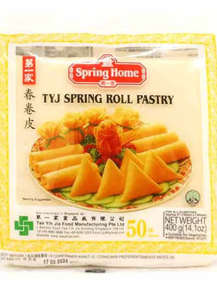 SPRING HOME SPRING ROLL WRAP 6"第一家 春卷皮 6"(50 PCS)