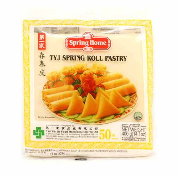 SPRING HOME SPRING ROLL WRAP 6"第一家 春卷皮 6"(50 PCS)