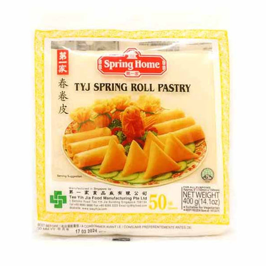SPRING HOME SPRING ROLL WRAP 6"第一家 春卷皮 6"(50 PCS)