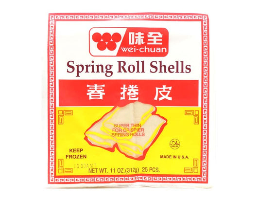 WEI CHUAN SPRING ROLL SHELL 味全 春卷皮(25 PCS)
