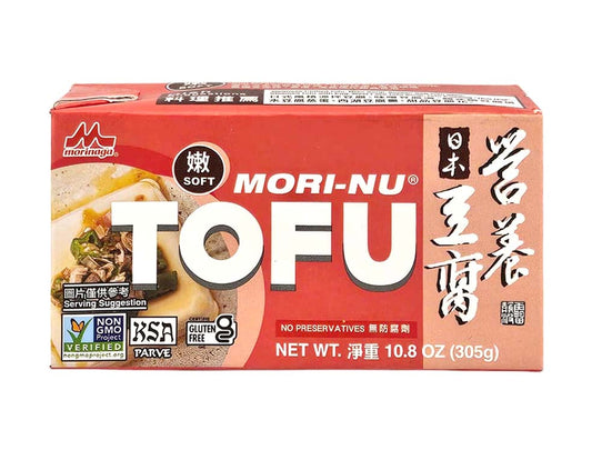 MORI-NU SOFT TOFU 森永 日本嫩豆腐*紅*(10.8 OZ)