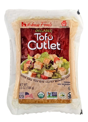 HOUSE FOODS ORGANIC TOFU CUTLET 有機豆腐乾 (6.5 OZ)