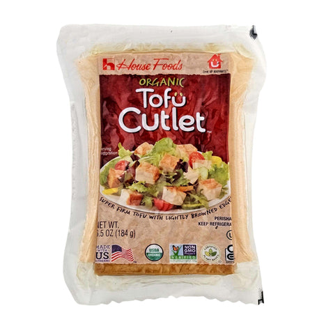 HOUSE FOODS ORGANIC TOFU CUTLET 有機豆腐乾 (6.5 OZ)