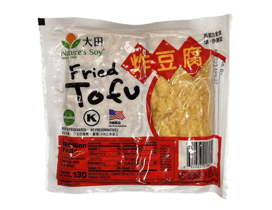 NATURE'S SOY FRIED TOFU 大田 炸豆腐(9 OZ)