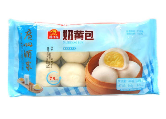 LIKOFU YOLK JUICE BUN 利口福 奶黃包(8 PCS)