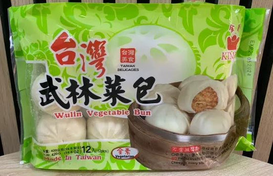 MUSHROOM VEGETARIAN  金 寶 臺灣武林菜包(420 G)