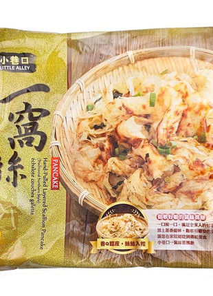 LITTLE ALLEY HAND-PULL LAYERED ONION PANCAKE 小巷口　一窩絲蔥油抓餅(450 G)