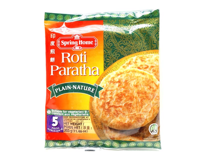 TEEYIJIA ROTI PARATHA PLAIN 第一家 烙餅 *印度煎餅*(5 PCS)