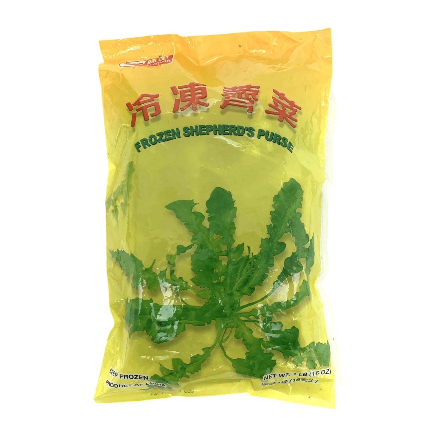 WEI-CHUAN SHEPHERD'S PURSE FRE 味全  急凍薺菜(16 OZ)
