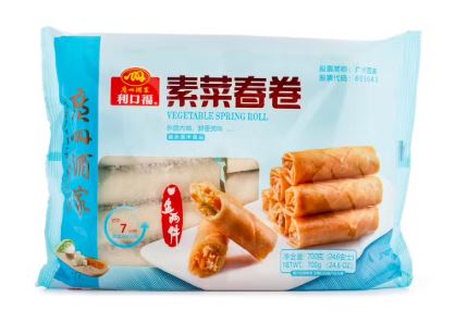 LIKOFU VEGETABLE SPRING ROLL 利口福 素菜春卷*大*(12'Sx2 OZ)