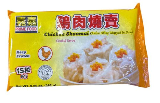 PRIME FOOD CHICKEN SHAOMAI 嘉嘉 雞肉燒賣(9.25 OZ)