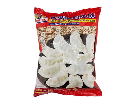 PRIME FOOD PORK CABBAGE DUMPLING 嘉嘉 香菇豬肉水餃(20 OZ)