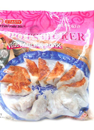 O' TASTY PRE-COOKED PORK POT STICKERS 全美 豬肉鍋貼*大*(30 OZ)