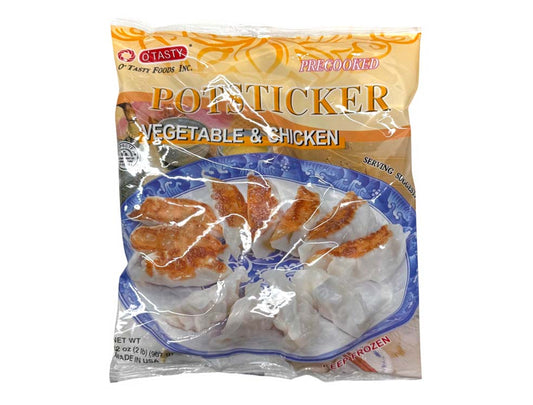 O' TASTY VEG. & CHICKEN POTSTICKER 全美 雞肉鍋貼*大*(32 OZ)