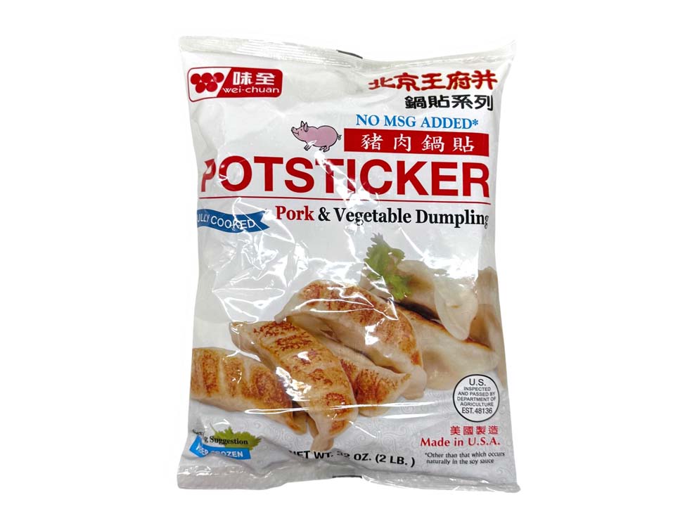 WEI CHUAN PORK&VEG POTSTICKER 味全 王府井豬肉鍋貼(32 OZ)