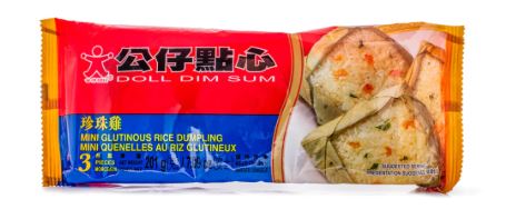 DOLL MINI GLUTINOUS RICE 公仔 珍珠糯米雞(3 PCS)