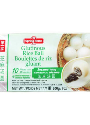 SPRING HOME RICE BALL SESAME SEED 第一家 芝麻湯圓(10 PCS)