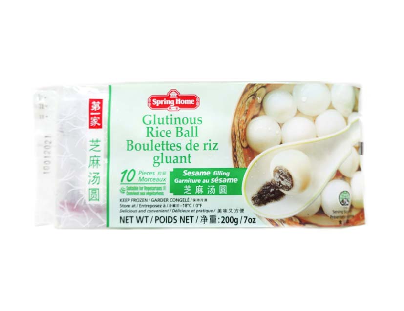 SPRING HOME RICE BALL SESAME SEED 第一家 芝麻湯圓(10 PCS)