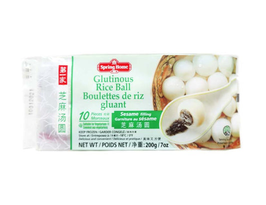 SPRING HOME RICE BALL SESAME SEED 第一家 芝麻湯圓(10 PCS)