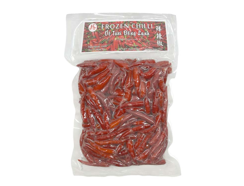 HAPPY FROZEN CHILLI 孔雀 鮮辣椒(16 OZ)