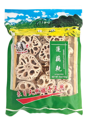 DRIED LOTUS ROOT 神農 蓮藕乾(5 OZ)