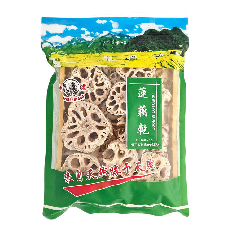 DRIED LOTUS ROOT 神農 蓮藕乾(5 OZ)