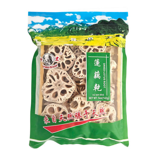 DRIED LOTUS ROOT 神農 蓮藕乾(5 OZ)