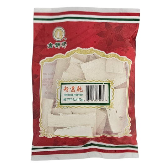 GOLDEN LION DRIED ARROW ROOT 金獅 粉葛乾(6 OZ)