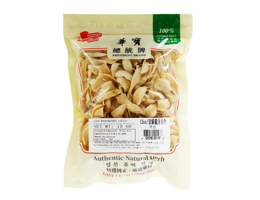 PRESIDENT DRIED LILY BULB 總統 龍牙百合(12 OZ)