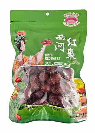 DRIED RED DATES 東明大橋 西河紅棗（300 G)