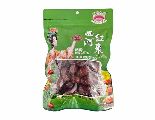 DRIED RED DATES 東明大橋 西河紅棗（300 G)