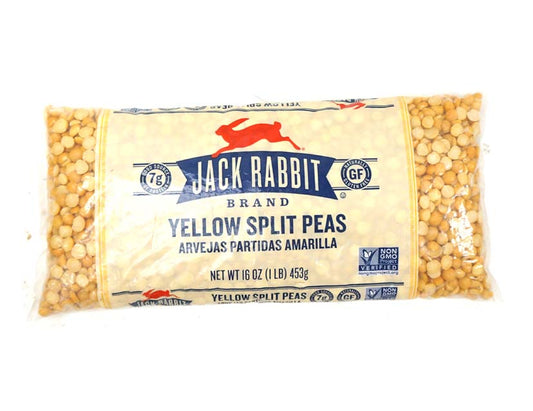 JACK RABBIT YELLOW SPLIT PEA 馬豆（16 OZ)
