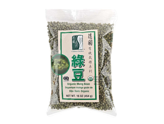 ORGANIC DRIED MUNG BEAN 隨園 有機綠豆(16 OZ)