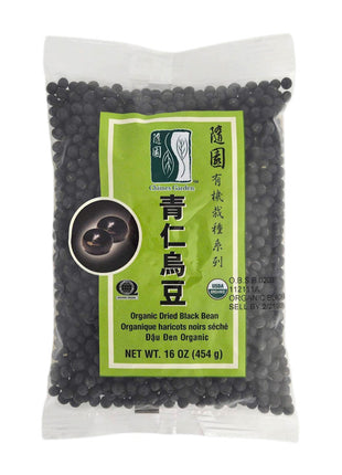 ORGANIC DRIED BLACK BEAN 隨園 有機青仁烏豆(16 OZ)