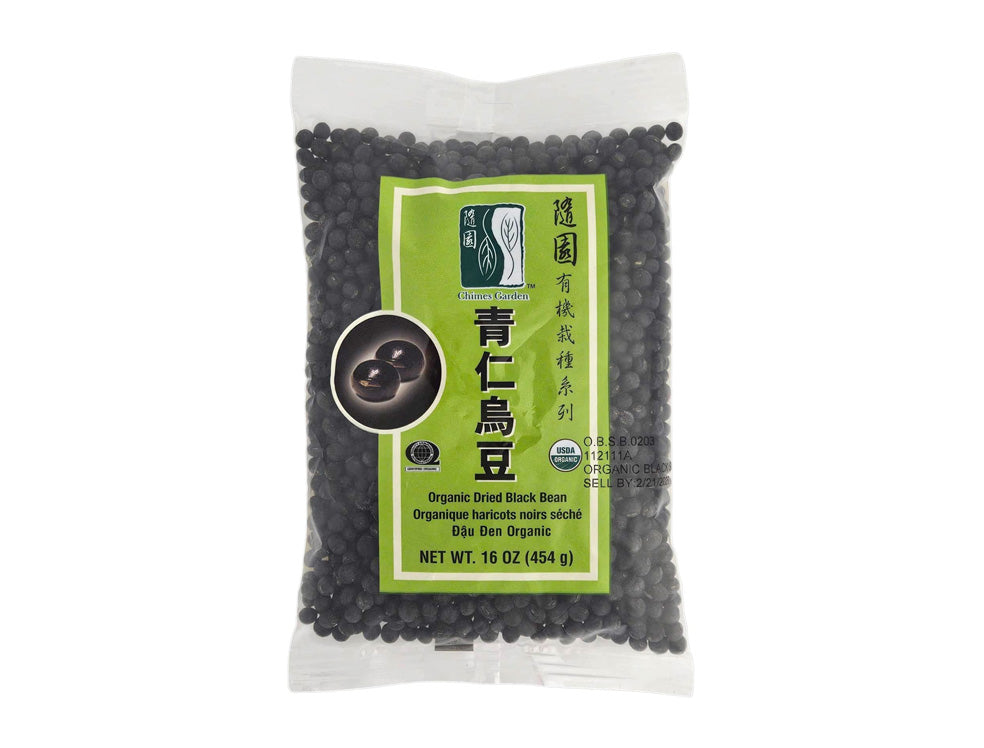 ORGANIC DRIED BLACK BEAN 隨園 有機青仁烏豆(16 OZ)