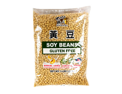 RAW SOY BEANS (GLUTEN FREE) 大地糧倉 黃豆(3 LB)