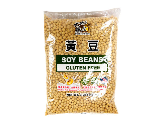 RAW SOY BEANS (GLUTEN FREE) 大地糧倉 黃豆(3 LB)